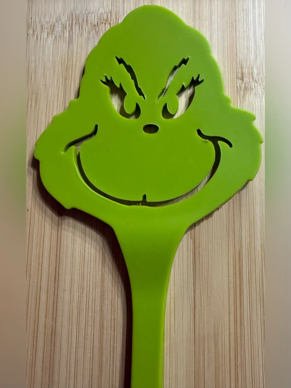 The Grinch Silicone Kitchen Spatula Green Christmas